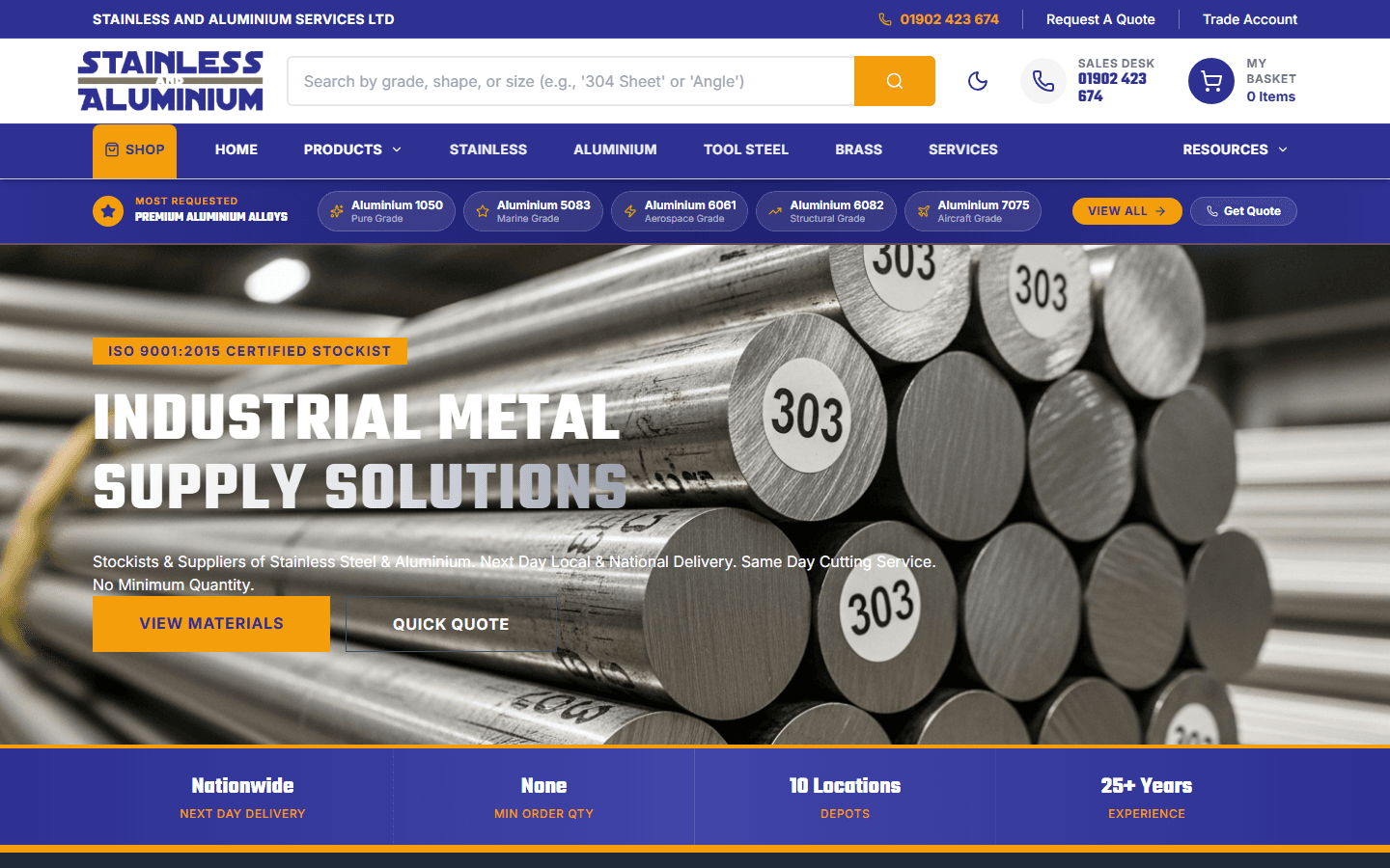 Stainless & Aluminium